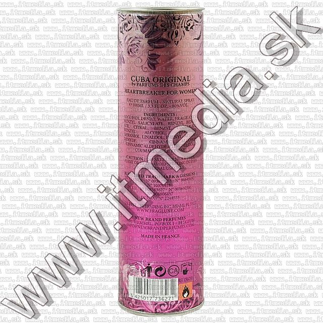 Image of Cuba Perfume (100 ml EDP) *Heartbraker* for Women (IT8504)